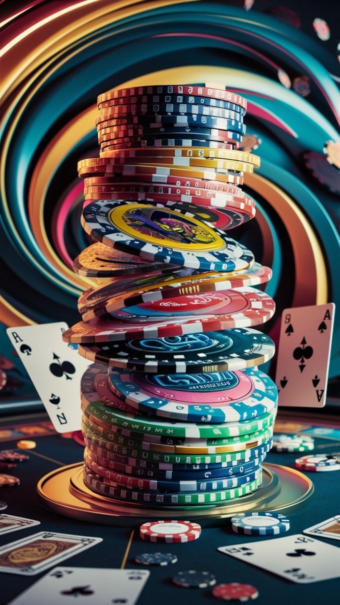 Casino Hold'em live dealer table on kumbang togel showing community cards and betting zones